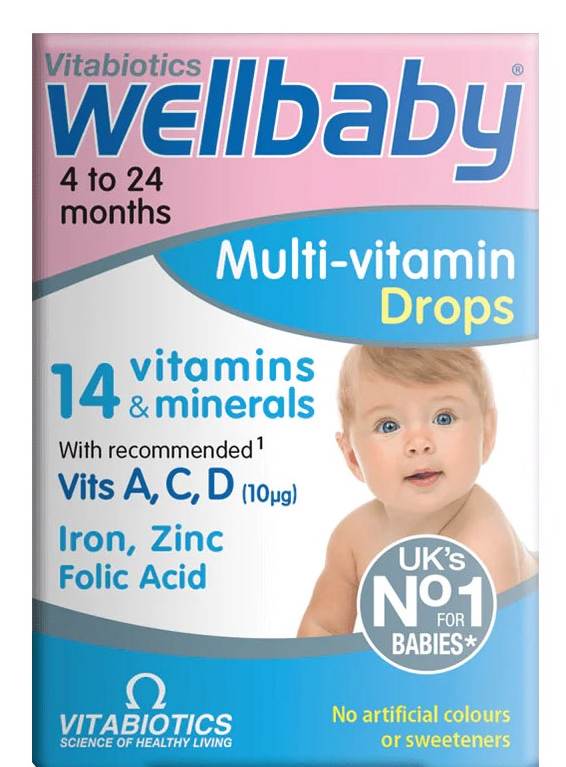 Wellbaby Multivitamin Drops 4-24 months Wellbaby Multivitamin Drops 4-24 months